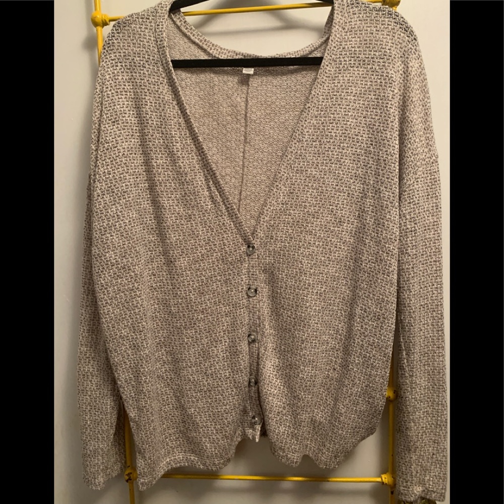 American Eagle Outfitters button Cardigan
